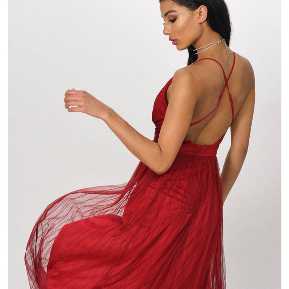 Beautiful red dress from tobi